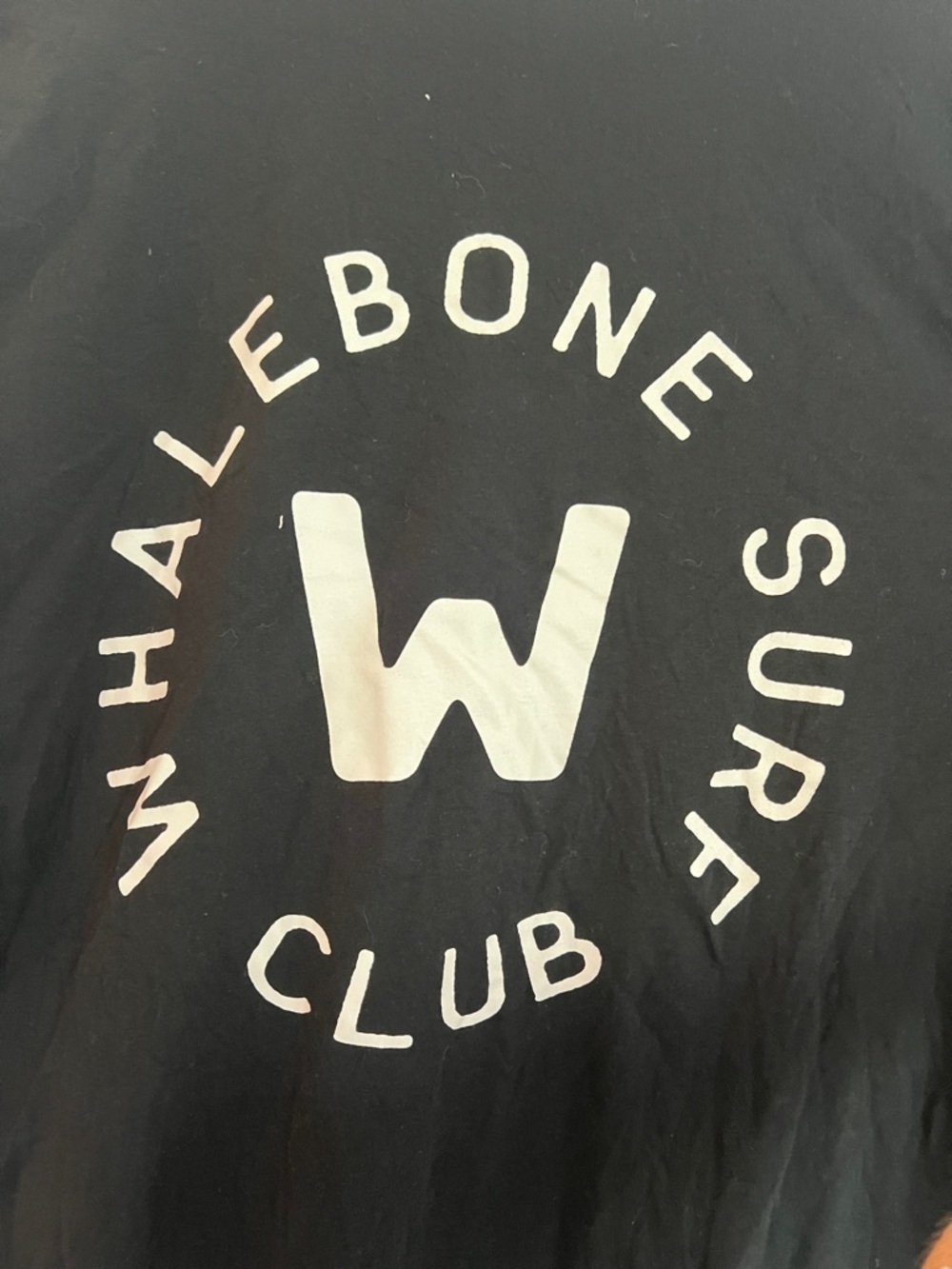 Whalebone Surf Club Soft Black Men's Short-Sleeve Tee XL - Picture 4 of 5